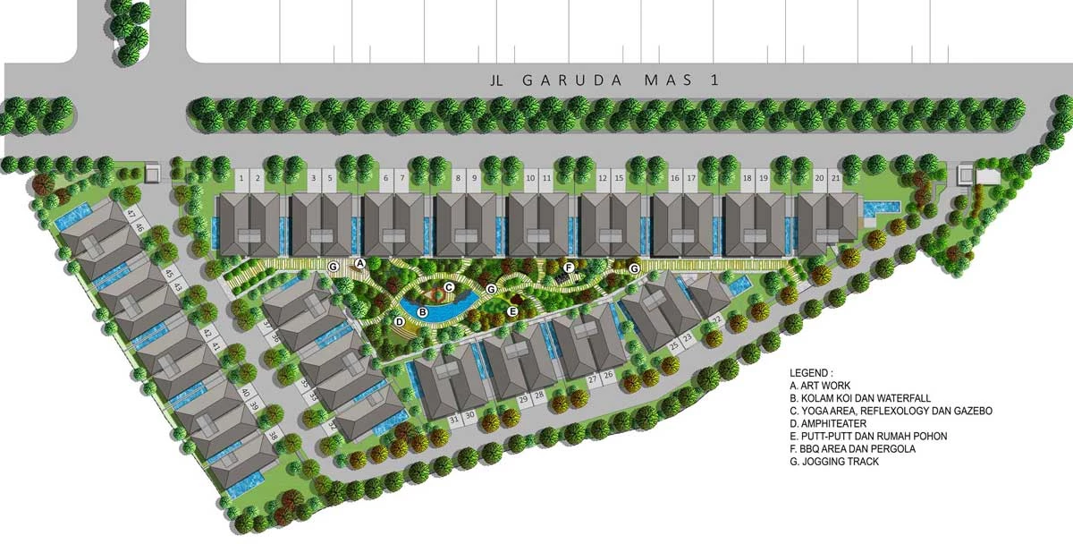 Edenhaus Simatupang Site Plan